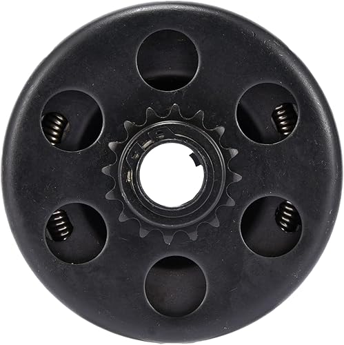 Carkio Go Kart - Embrague centrífugo de 34 pulgadas, diámetro de 16 dientes, 16T, 6.5 HP, cadena #219, 2100 rpm, compatible con mini bicicleta y Go