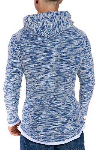 Amaci&Sons, Felpa con Cappuccio da Uomo 2 in 1