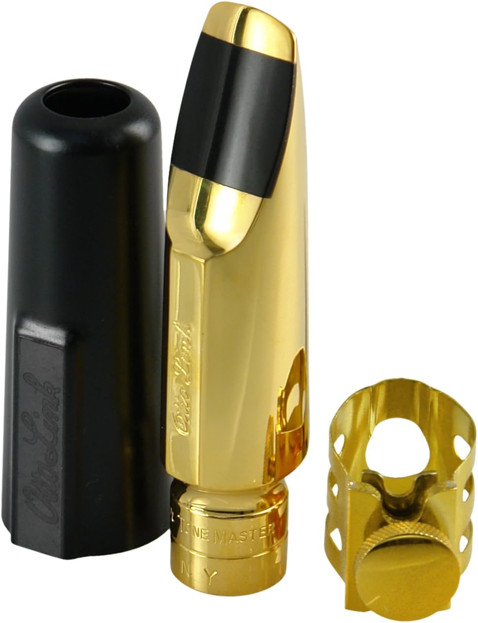 OTTO LINKOLMT NY 6 STAR Size 6 Star New York Metal Mouthpiece for Tenor Saxophone - Gold