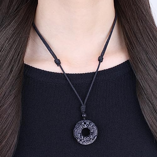 Collier ajustable donut Pixiu a porter au quotidien pour la serenite