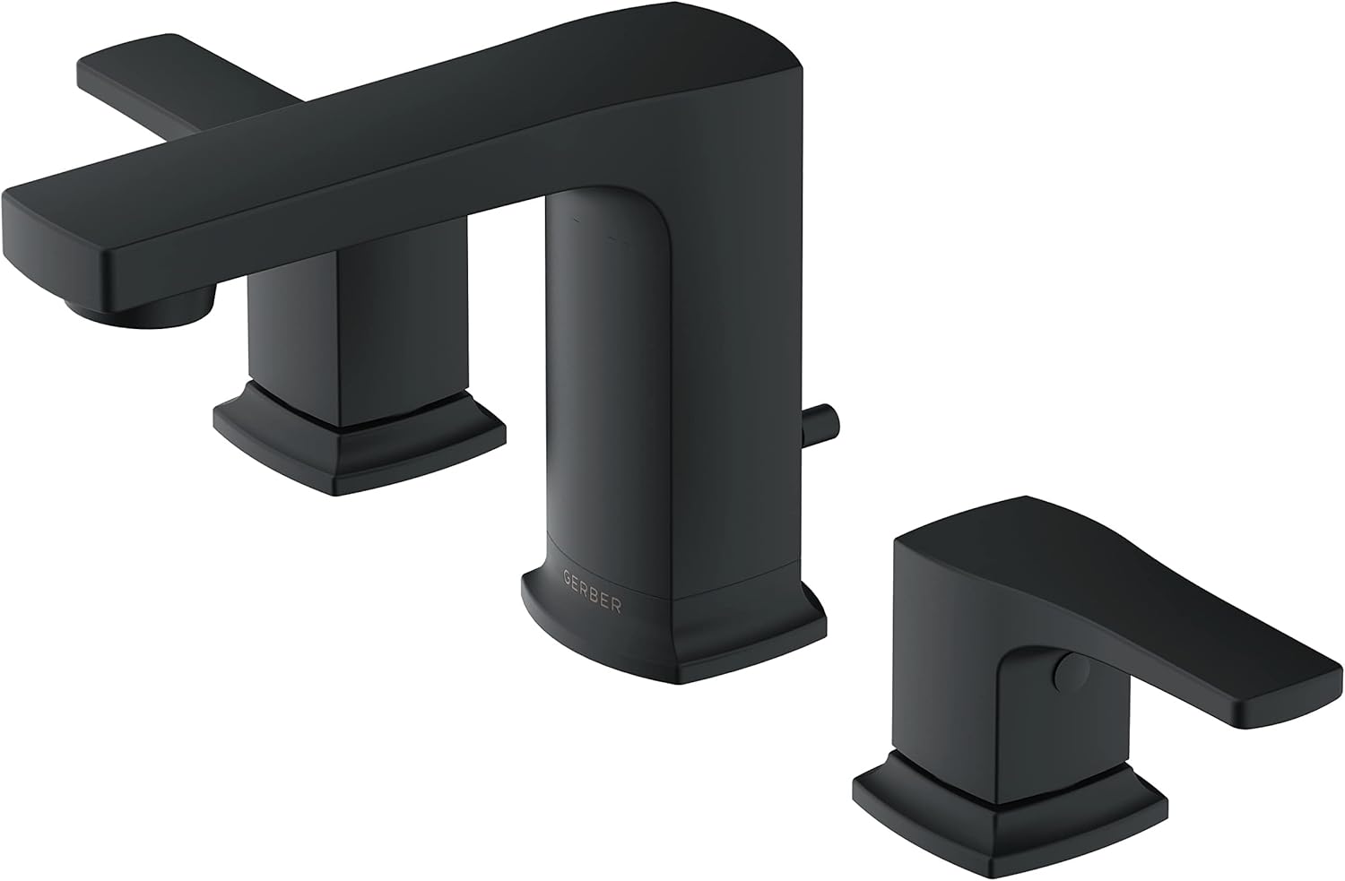 Gerber Tribune 2 Handle Widespread Bathroom Faucet with 50/50 Pop-Up Drain Assembly - Chrome Bathroom Faucet D304170