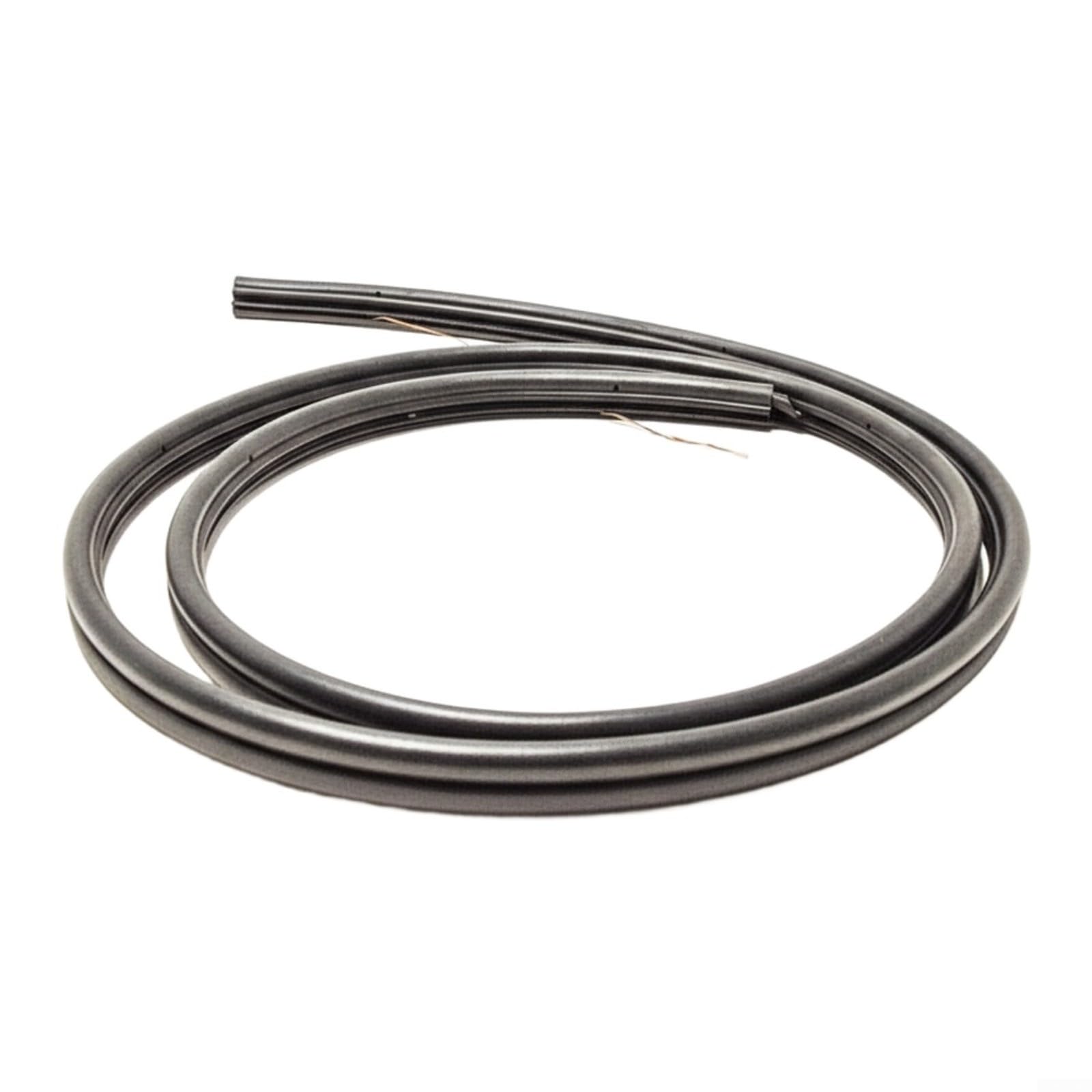 Junta de goma para puerta delantera, color negro, para BMW Serie 3 E90, E91, 2004-2011, OEM 51727247258, accesorio de burlete exterior de repuesto
