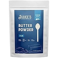 Vista 9 de Judee's Gluten Free Mantequilla en polvo a granel – Keto Baking & Keto Snacks – Recetas sin gluten y mantequilla en polvo para hornear – 5 libras
