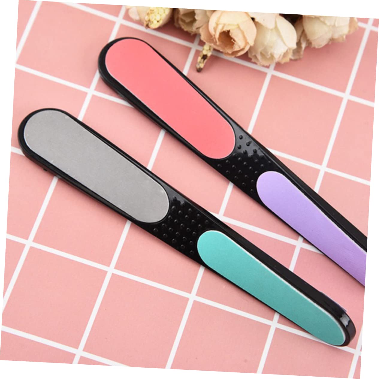MAGICLULU 3 Set Multifunzione Per Modellare I Bordi Delle Unghie Lucidare E Levigare Gli Strumenti Limare Le Unghie Manicure Per Nail Art E Uso 10 Pezzi * 3