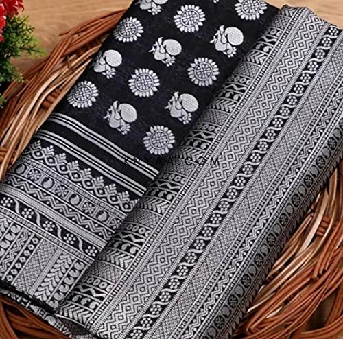 Image of Flosive Women's Banarasi Silk Saree