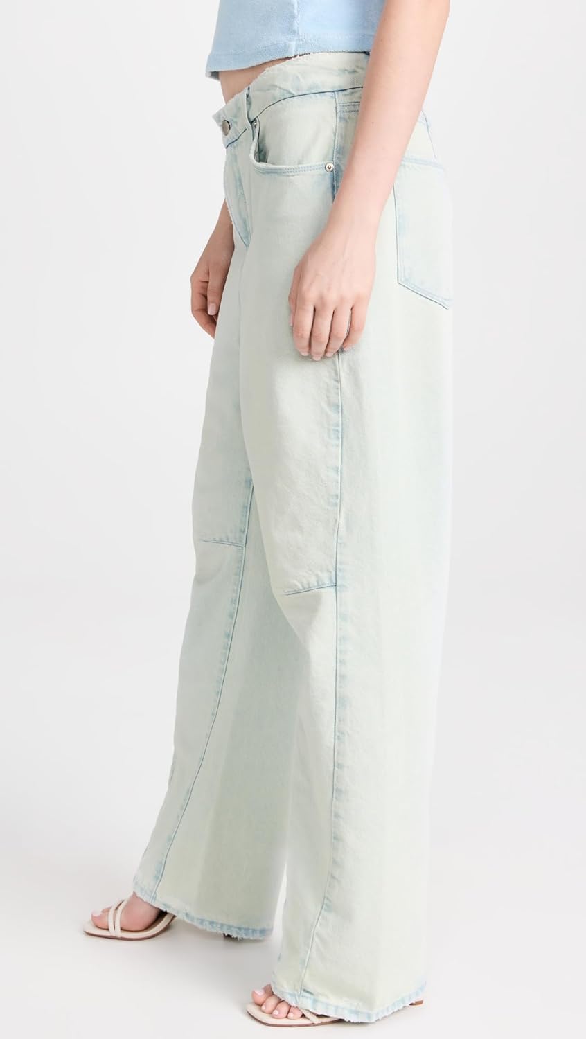 Good American Women's Good 90'S Drawstring Jeans