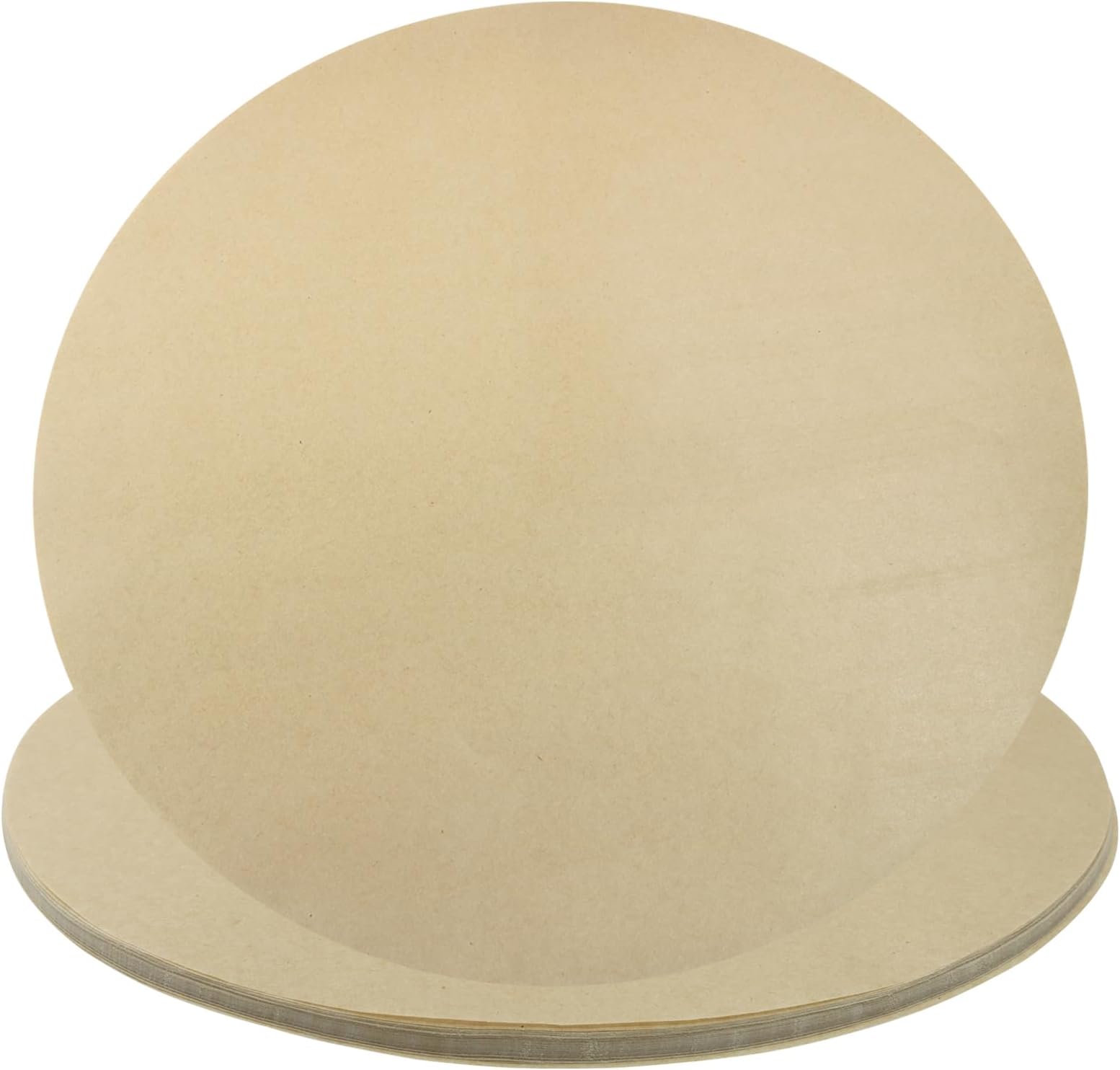 14 Inch Parchment Paper Rounds, 100 Pcs Non-Stick Baking Sheets, Perfect for Pizza Makers, Cake Pans, Tortilla Press and Air Fryer Cooking, Greaseproof Precut Baking Paper