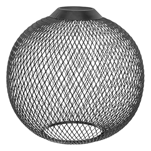 Toddmomy Wrought Iron Hollow Lampshade Wire Mesh Light Cover Lamp Shade Vintage Ceiling Lampshade Household Lampshade Ceiling Light Shade Novelty Lampshade Metal Light Shade Metal Lampshade