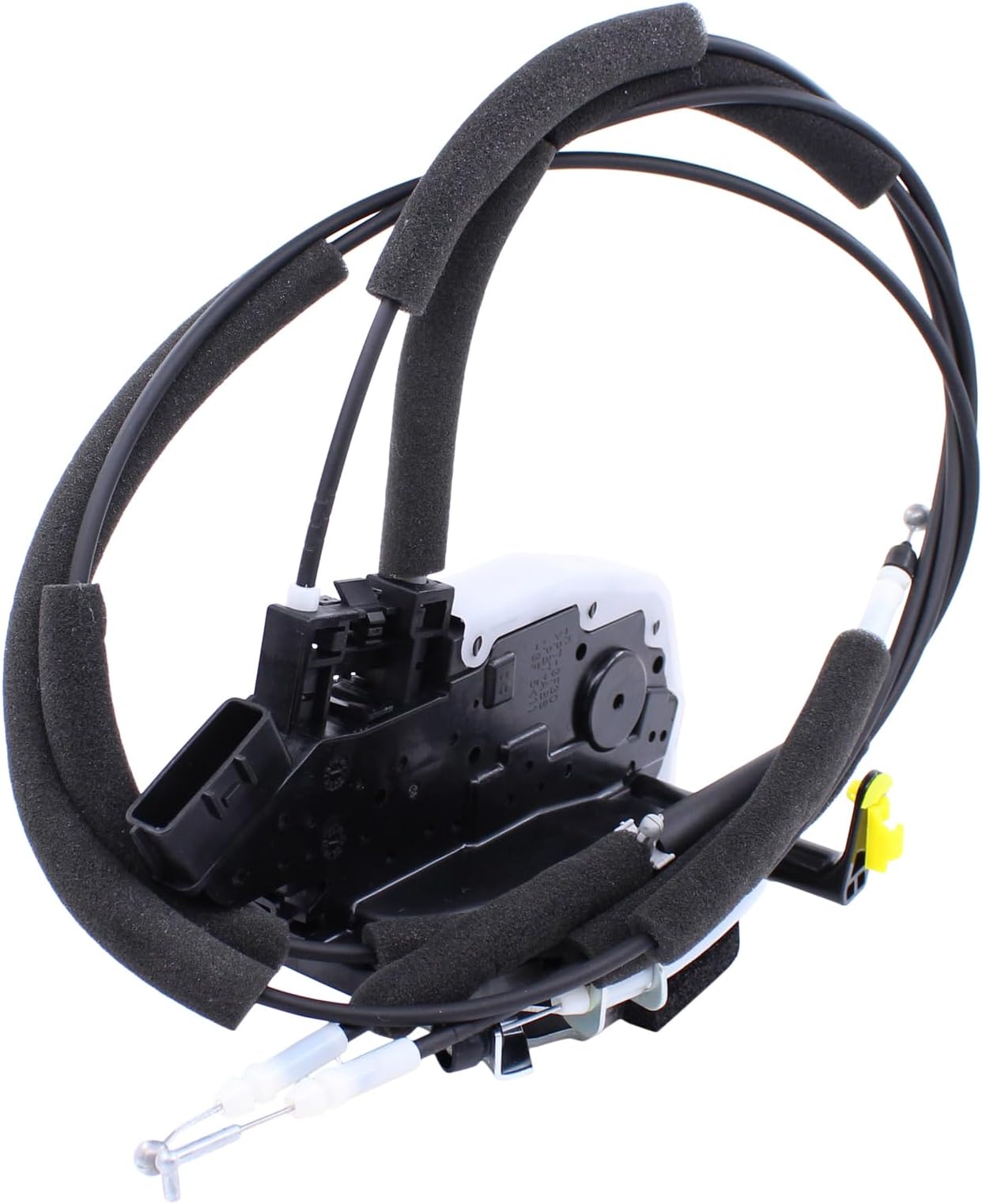 Power Door Lock Actuator Door Latch with Cables, Fits for 2016-2024 Nissan TITAN & TITAN XD Front Left (Driver Door), Repalces OEM 80501-EZ01B, DL352