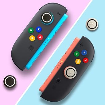 Cross D-Pad Button Caps Switch 2 (Colorful)
