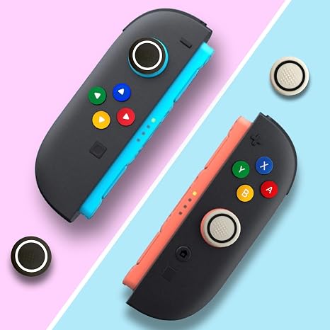 Cross D-Pad Button Caps Switch 2 (Colorful)