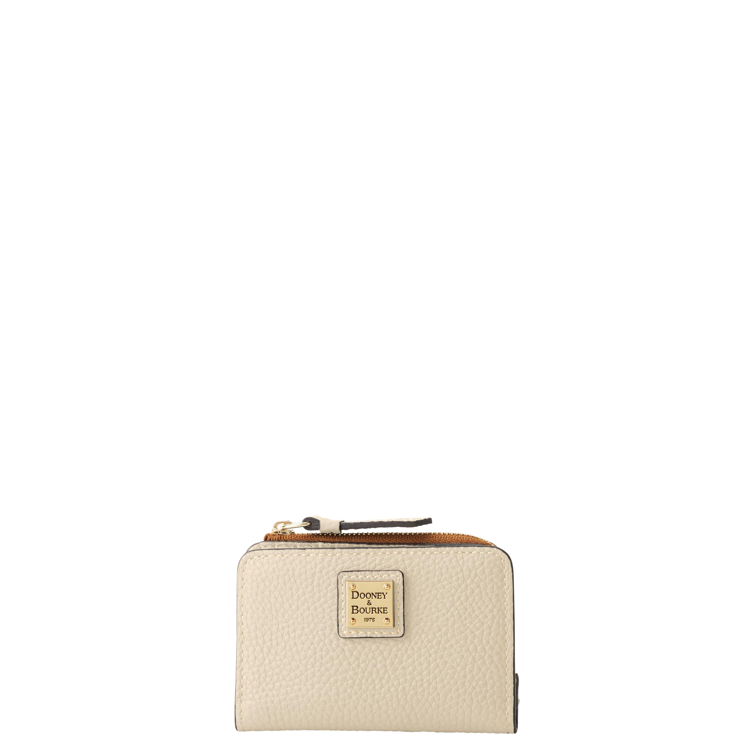 Dooney & Bourke Pebble Grain Zip Credit Card Wallet 12