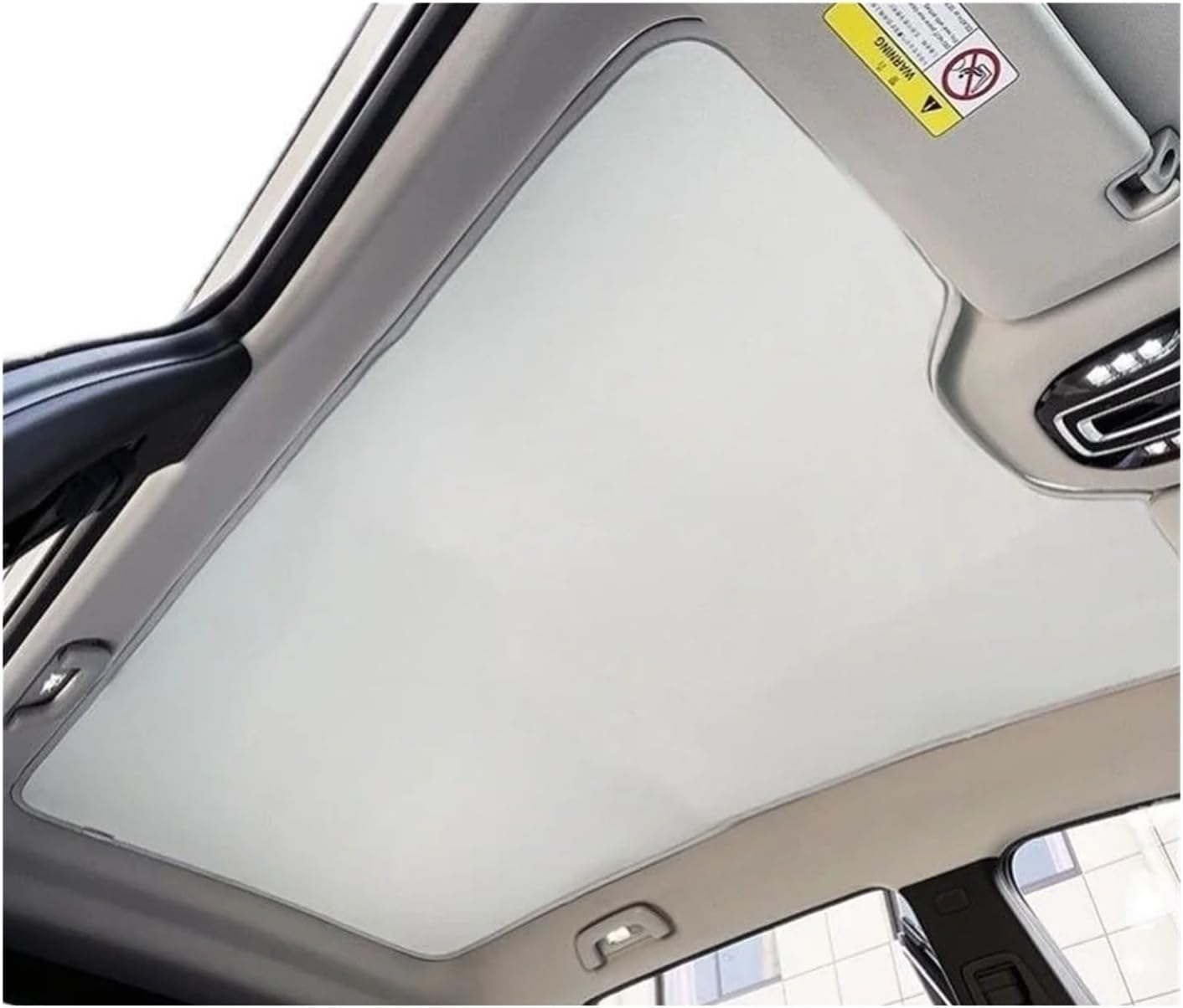 Compatible for POLESTAR 2 20-25 Panoramic Sunroof Sunshade,Car Interior Thermal Insulation Sun Protection Accessories Refit(Black)