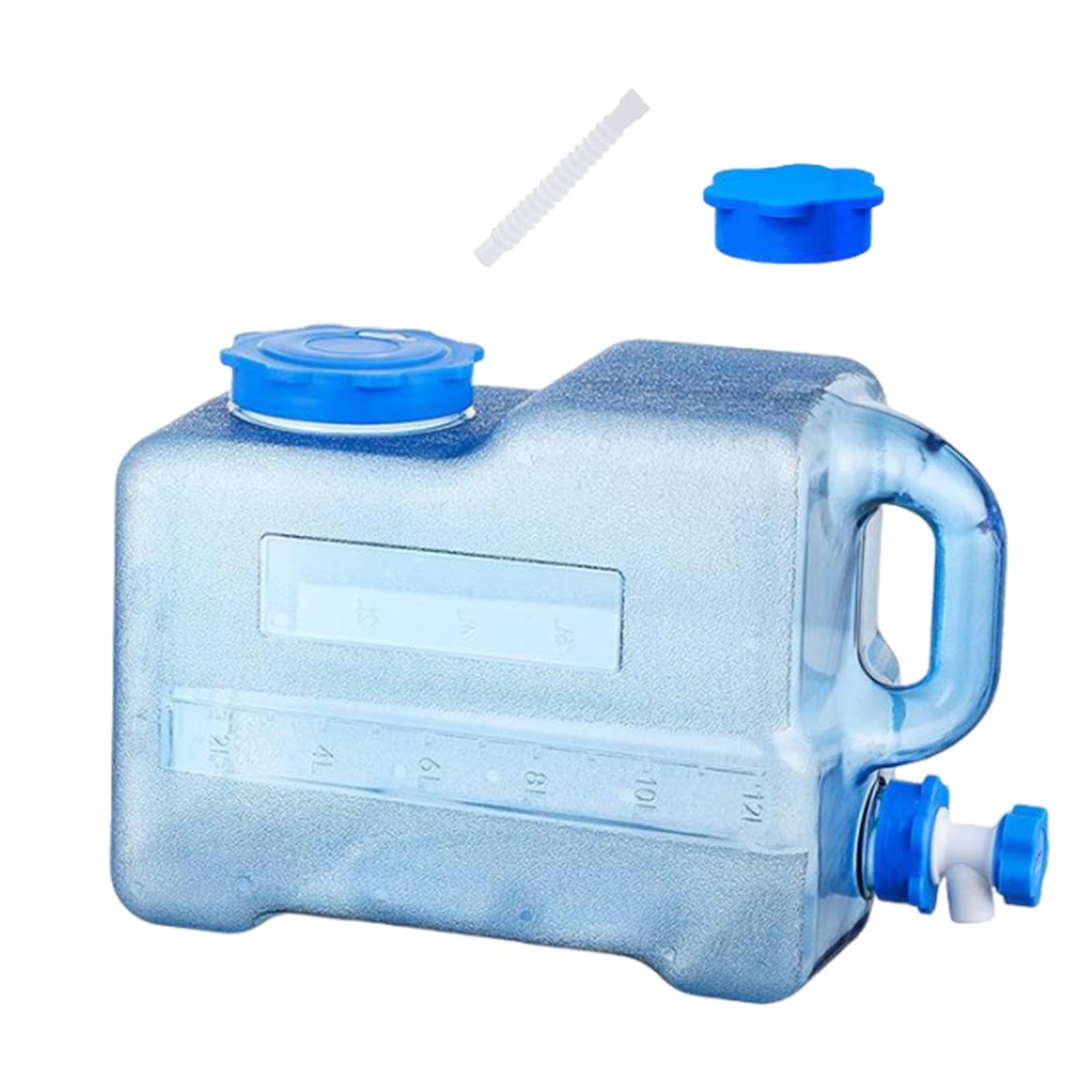 Bidon d'eau de 5 gallons avec robinet pour camping et réserve d'urgence