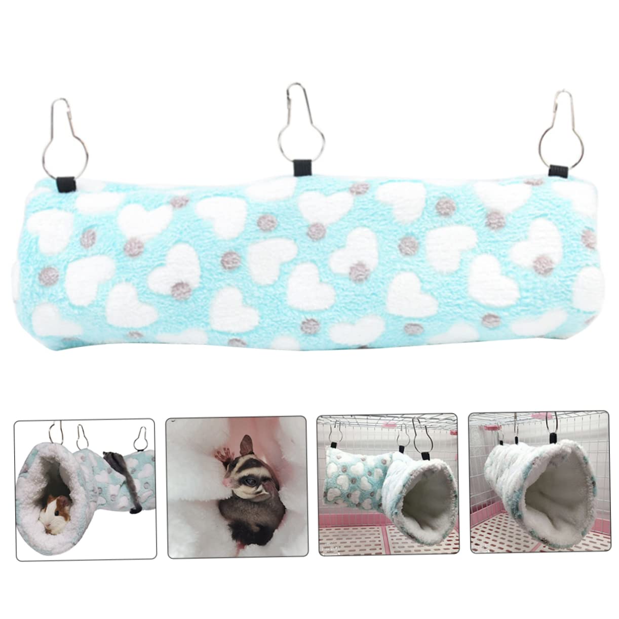 DOITOOL 2stücke Squirrel Hängematte Bett Bequeme Und Atmungsaktive Hängematte Für Kleine Haustiere Für Hamster Chinchillas Und Andere Kleintiere Warmes Nest Für Jahreszeiten