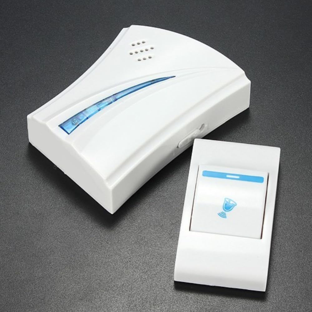 Ding Dong Door Bell for Home | Calling Bell for Home | Ding Dong Bell for Home | Wireless Doorbell Kit Over 100 Feet Range 32 Rings Door Bell Chime LED Flash Cordless-image-11