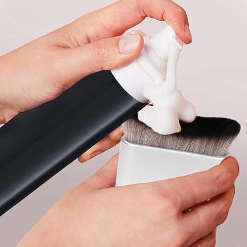 Miniatura 49 de UNIMEIX Brocha autobronceadora para protección solar, brocha de maquillaje corporal, aplicador de mezcla Kabuki, cepillo de belleza para dorado