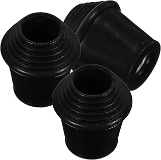 Totority 3 Peças Almofadas De Suporte De Perna De Tambor Pés De Suporte De Tambor Peças De Rack De Tambor Protetores De Suporte De Tambor Hardware De Tambor Pés De Rack De Tambor