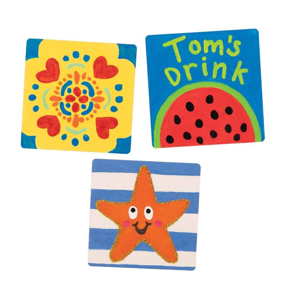Mary Maxim Teacup Coaster Set Plastic Canvas Kit