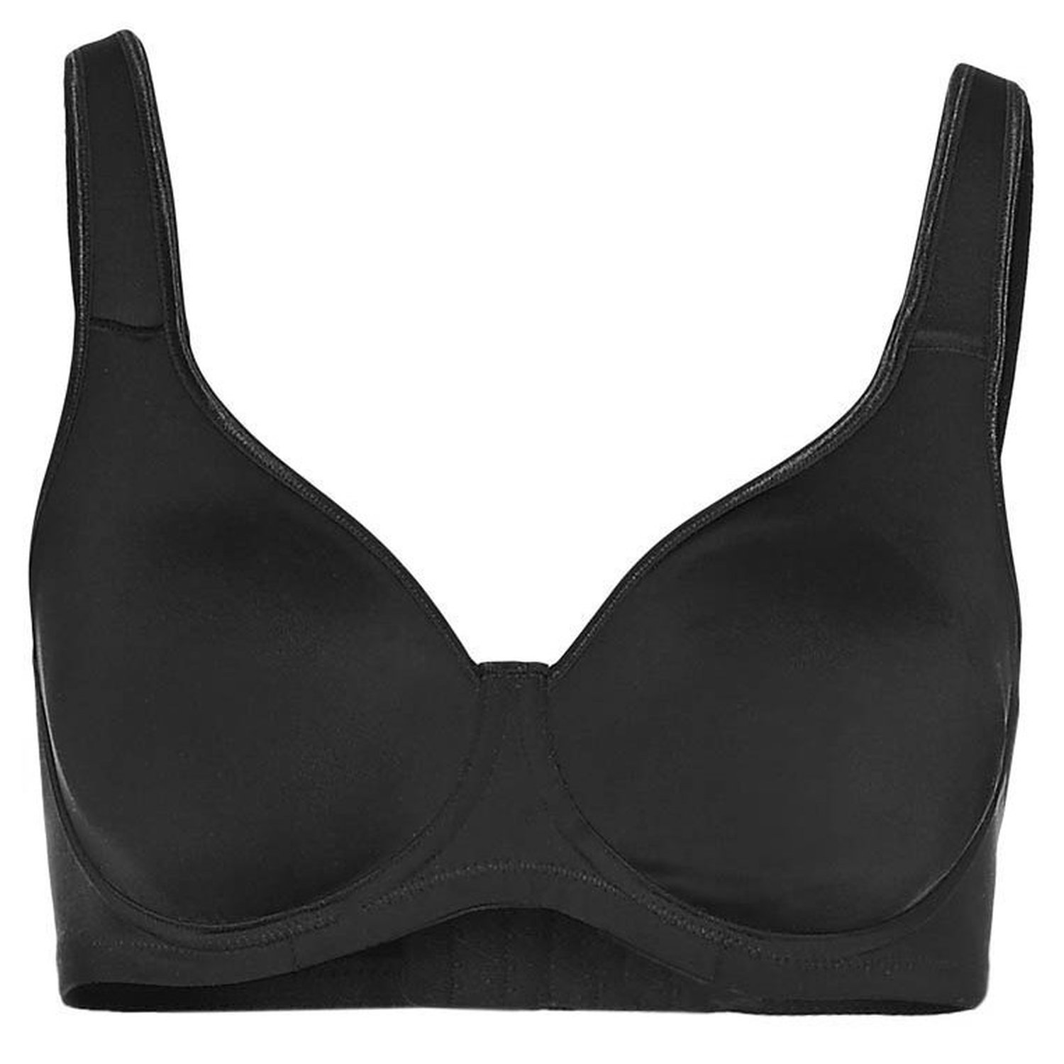 Sassa Women's Black - Schwarz (Schwarz 00500) Double Strapped Bra - Black - 42C