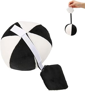 Baby Vision Training Ball, Sight Focusing Training Sight Convergence Training Tool Used For Convergence Insufficiency Training, Skin Friendly Washable Early Education Toy Ball for 0‑12 Months Baby