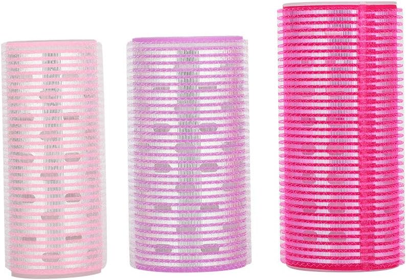 Hair Roller Sets, 3Pcs SelfAdhesive Hair Rollers