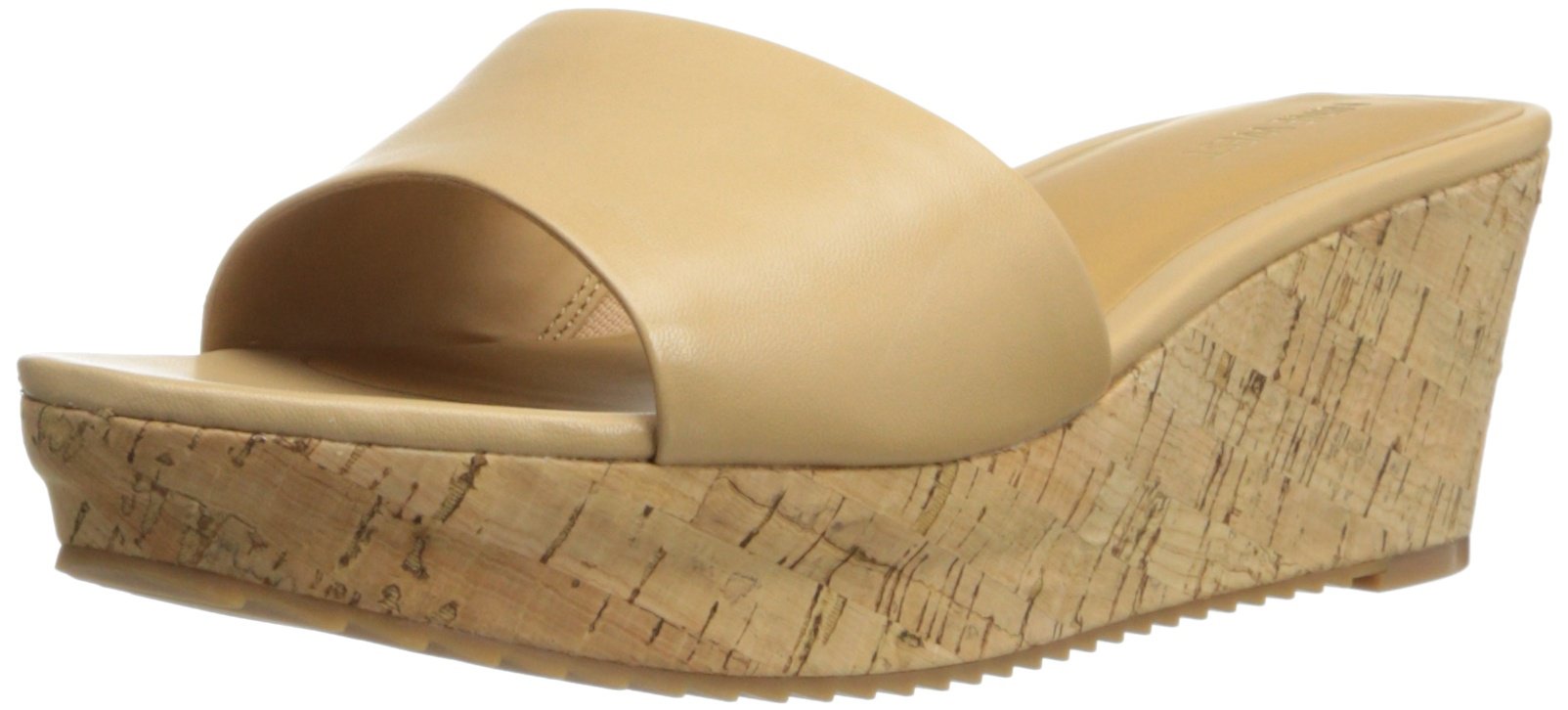 Nine West Women's Confetty Leather Wedge Sandal