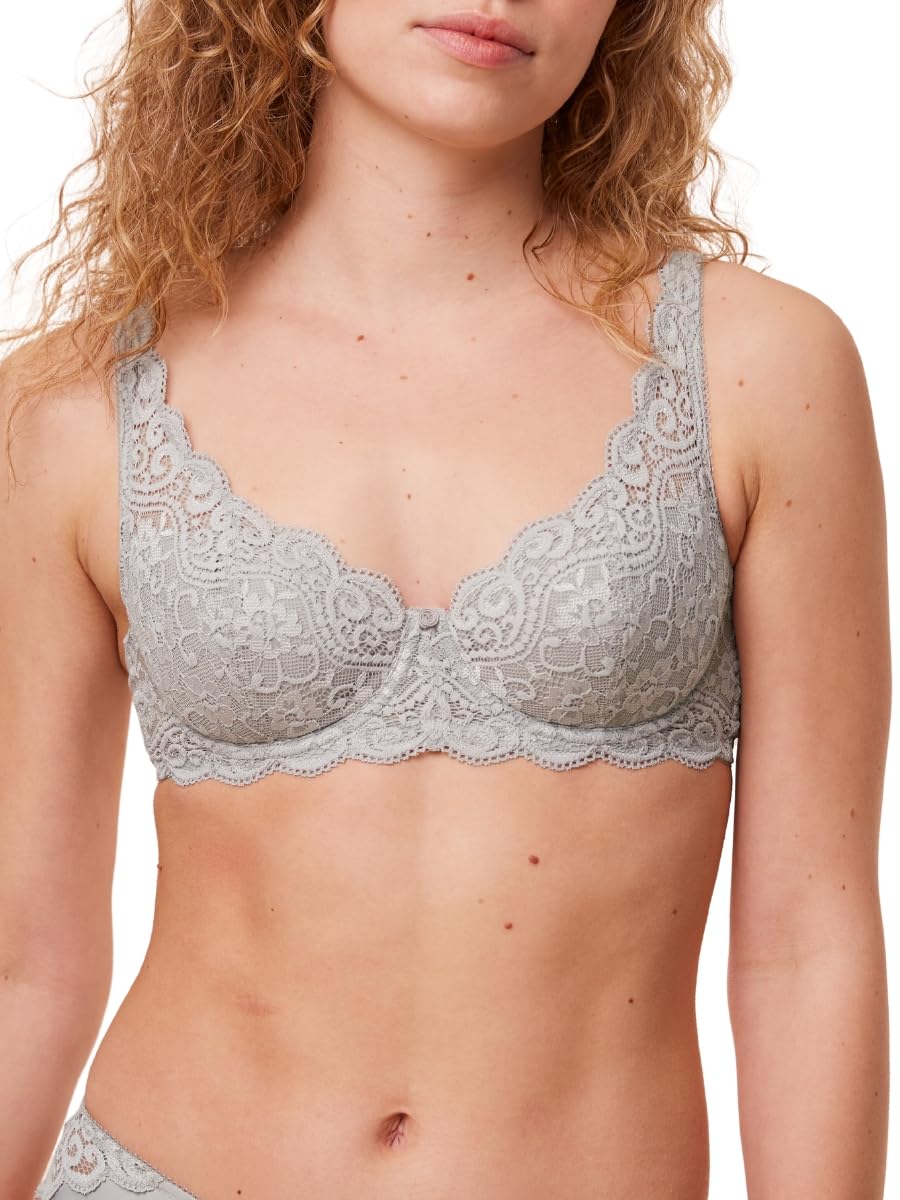 Triumph Women's Amourette WHP Bra, Silent Grey, 40C