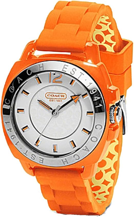 coach silicone watch