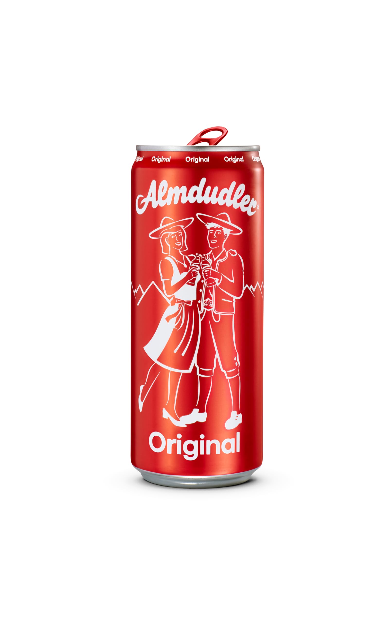Almdudler Original Kräuterlimonade, Dosen, EINWEG (24 x 330 ml)