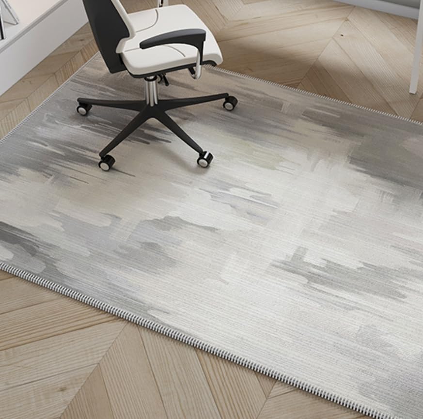 Alfombrilla antideslizante para silla de escritorio para proteger el suelo de madera, tapete para silla rodante, tapete protector de parquet