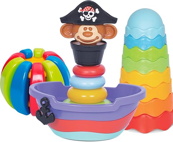 Kit de Brinquedos para Bebês Acima de 6 Meses Menino e Menina