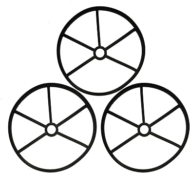bizhala 271148 G-417 Diverter Spider Gasket Compatible with Pentair Pool and Spa for Select Top Mount and Side Mount 2-Inch Multiport Valve3-Pack