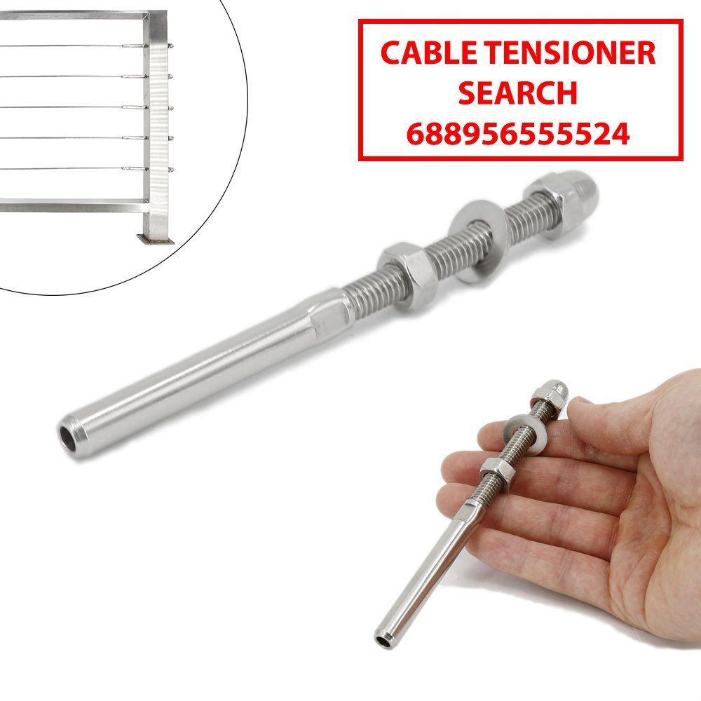Stainless Steel 316 Handrail Railing Adjustable Cable Tensioner End