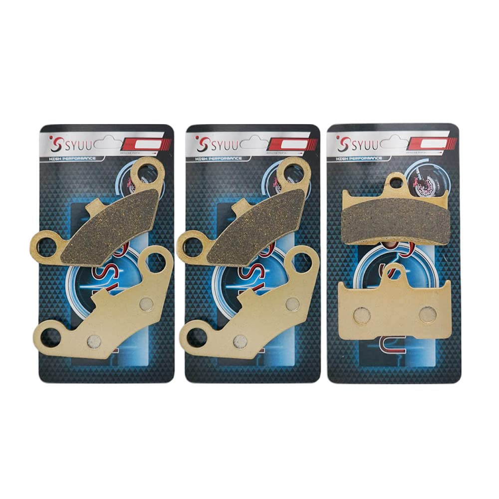 moto Plaquettes de Frein Avant et Arrière Pour Compatible avec CF Moto CF500 CFORCE 400 500 600 800 X5 X6 X8 400CC 500CC 600CC 800CC ATV FA453F FA344R
