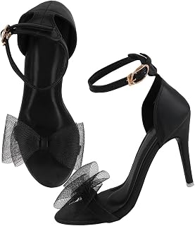 SilverArrow Glamorous Stiletto Heels Sandals Perfect for Every Occasion, Elegant & Fashionable Pencil heel Sandals For Womens & Girls