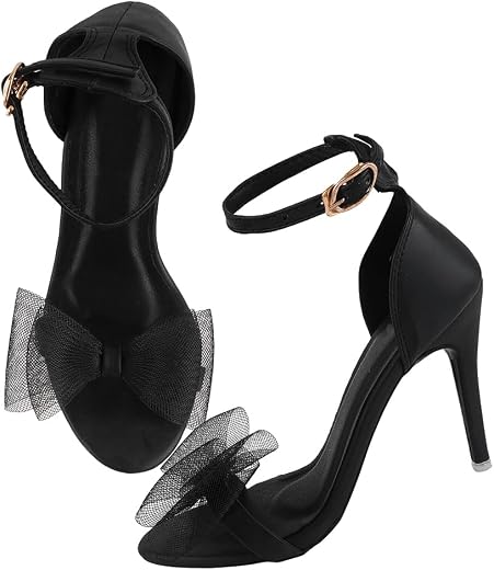 SilverArrow Glamorous Stiletto Heels Sandals Perfect for Every Occasion, Elegant &amp; Fashionable Pencil heel Sandals For Wom...