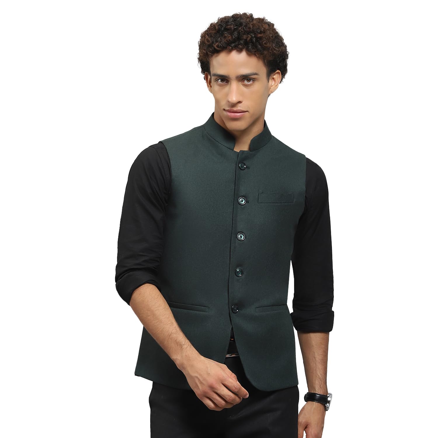 monte carlo Mens Band Neck Sleeveless Jacket_224066971-picture-51