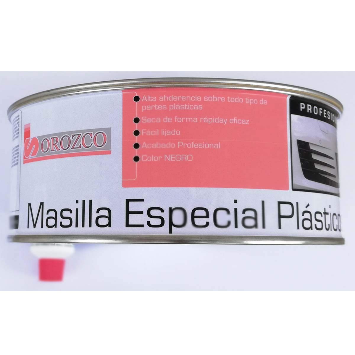 SIO Masilla Reparadora para Plásticos 1 kg – Masilla Profesional para Reparación de Paragolpes, ABS, PVC y Carrocería – Masilla de Relleno para Taller de Chapa y Pintura Automoción