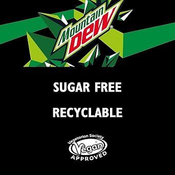 Mountain Dew No Sugar Citrus Blast 500ml Bottle (Pack of 24)