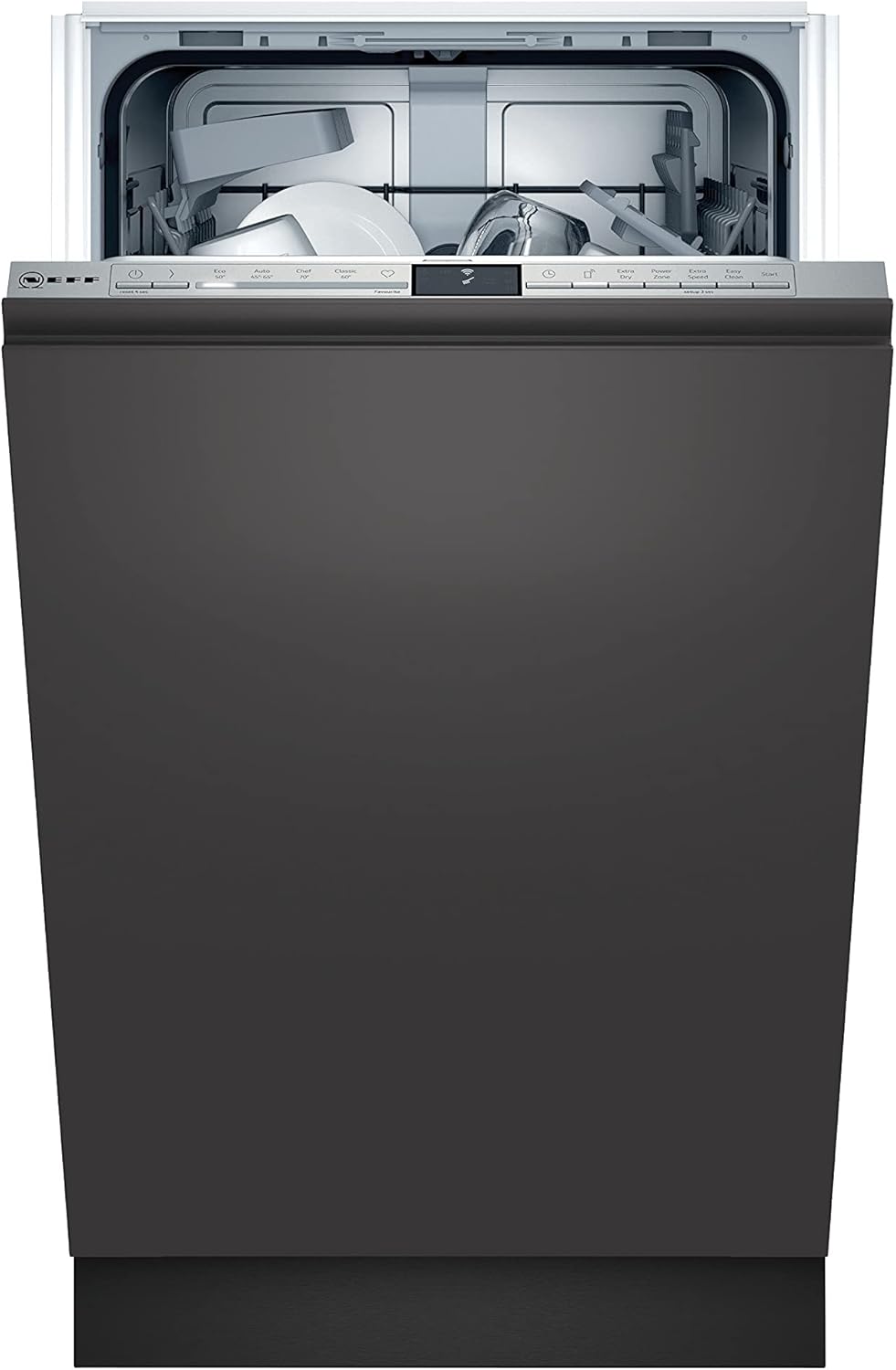 Neff S853HKX16E N 30 - Lavastoviglie integrale, 9 coperte, 45 cm [Classe di efficienza energetica A+]