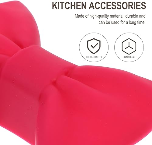 Miniatura 9 de Hemoton 2 pares de clips de lazo para cocinar herramientas oscuras clips escaldado para un manejo seguro de utensilios de cocina calientes