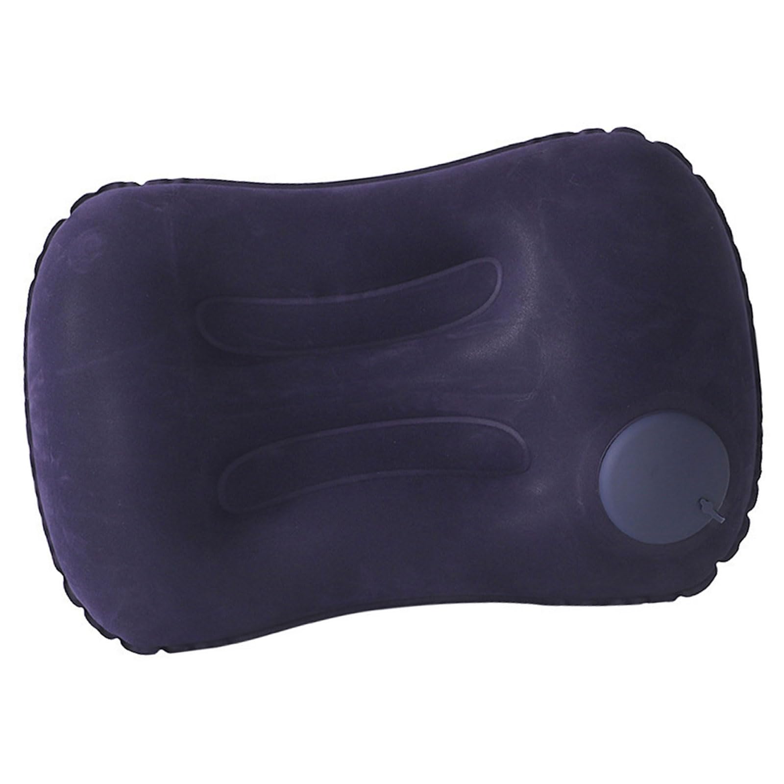 YWLUUOO Inflating Flocking Square Pillow with Soft PVC Surfaces for Comfortable in Travel and Environment PVC Camping Pillow