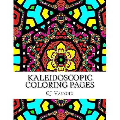 Kaleidoscopic Coloring Pages