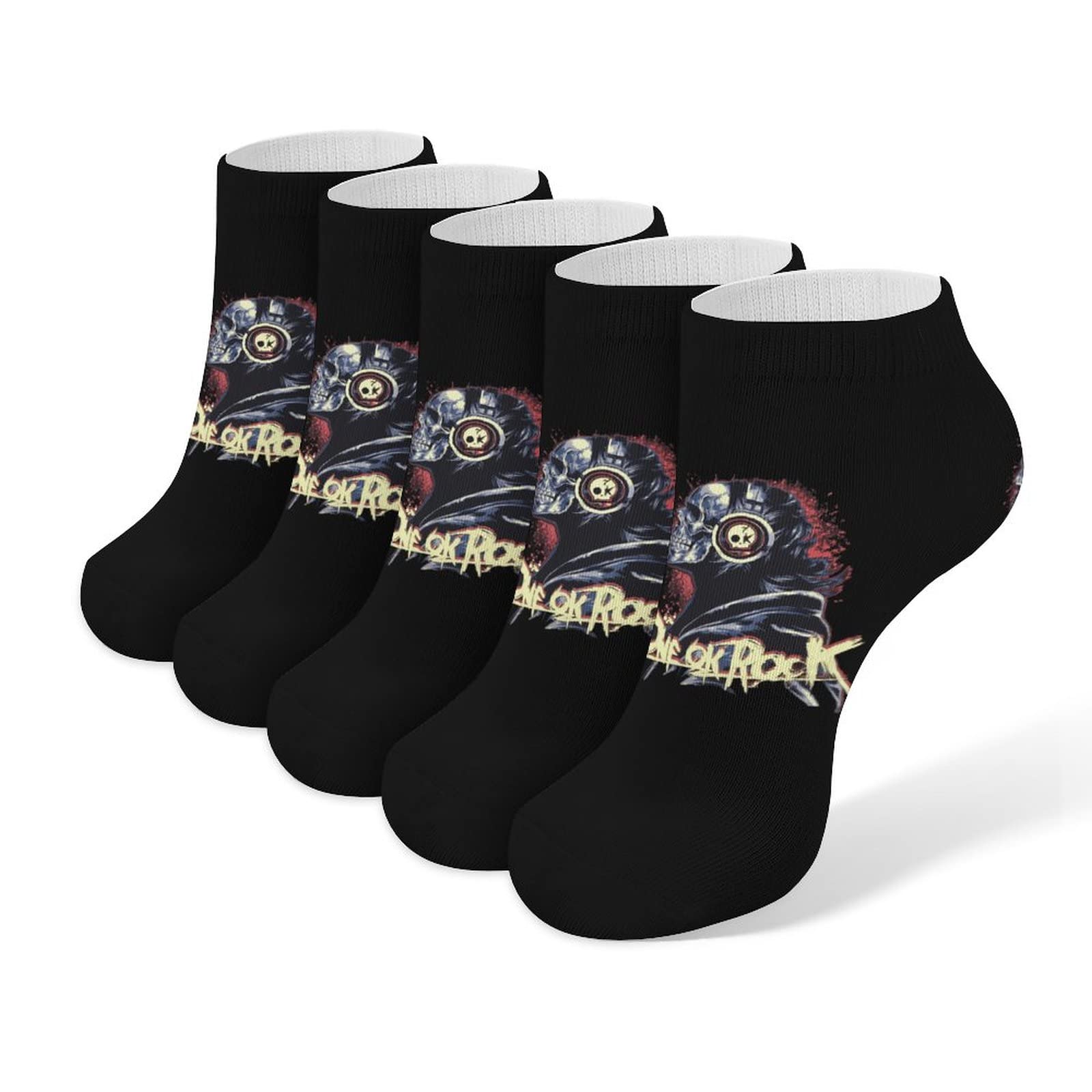Amazon.co.jp: ワンオクロック One Ok Rock 靴下 5足セット くるぶし