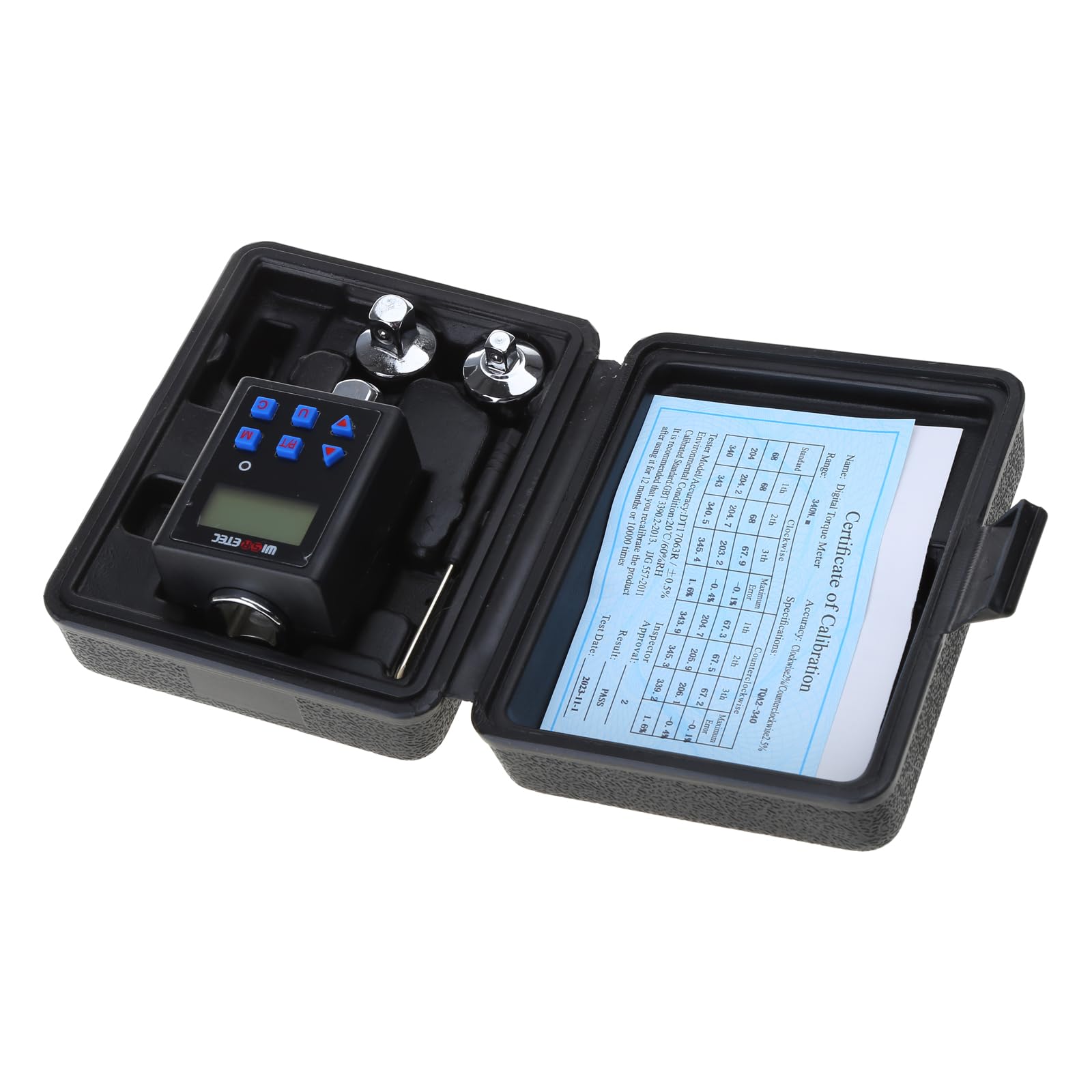 Medidor de Par,medidor de Par Digital versátil Llave electrónica compacta y portátil de 0,3 a 340 NM para mediciones y reparaciones precisas