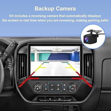AWESAFE 13.1 inch Car Radio Stereo for Chevy Silverado GMC Sierra 2014-2018 with CarPlay Android Auto