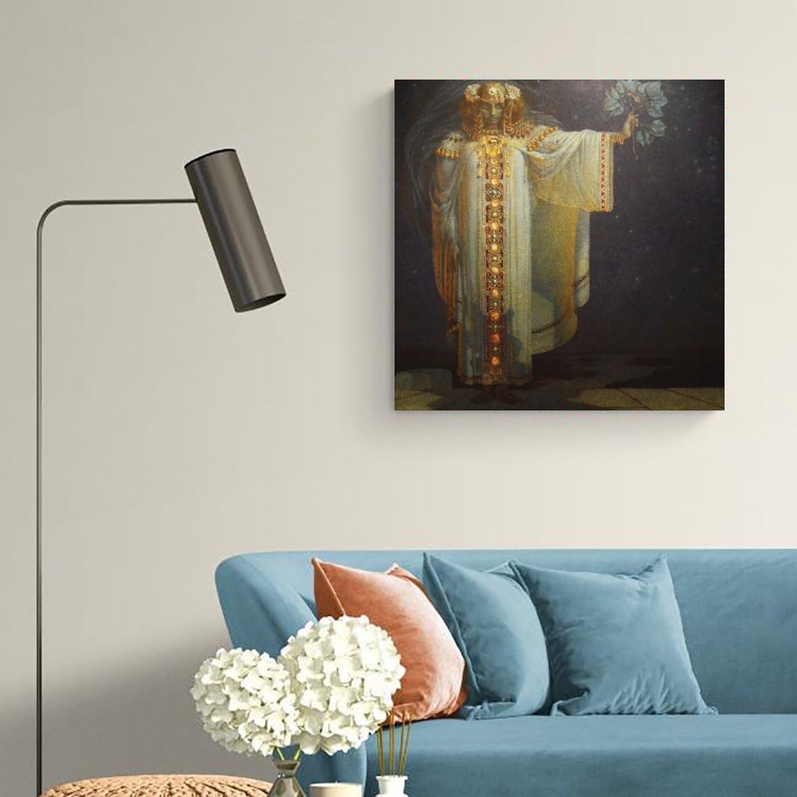 Karel Masek Impression sur toile pour chambre à coucher, salon, bureau et décoration d'intérieur moderne 50,8 x 50,8 cm