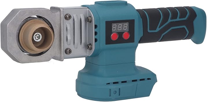 Plastic Water Pipe Welding Machine, 350W Digital Display Pipe Welding Machine Tool Pipeline Construction Equipment, 3 Heads Anti-Scratch Welding Tools, Temperature Control High Speed Heating