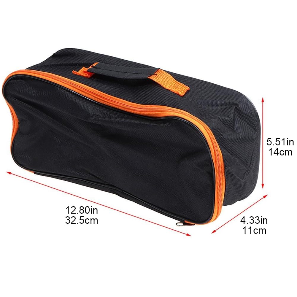 KOYYTO 8 Pcs Toile Pochette à Outils Avec Fermeture à Glissière,Trousse Outils De 16 Oz,Sac à Outils Polyvalent,pour Outils,Fournitures De Bureau,cosmétiques, Articles De Papeterie,Cadeaux